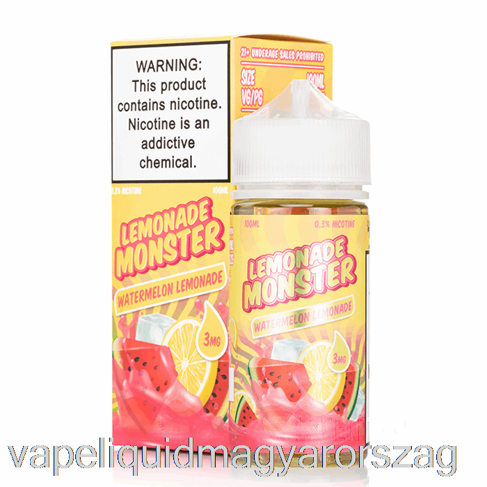 Görögdinnye Limonádé - ​​limonádé Szörny - 100ml 6mg Vape E Cigi